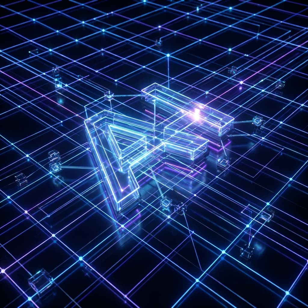 Futuristic Digital Grid